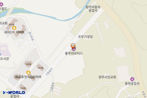 불무리세차장 위치 지도 — 경기도 양주시 백석읍 고릉말로 21