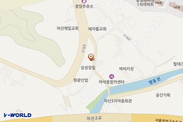 타이어테크 화도본점 위치 지도 — 경기도 남양주시 화도읍 수레로 1084