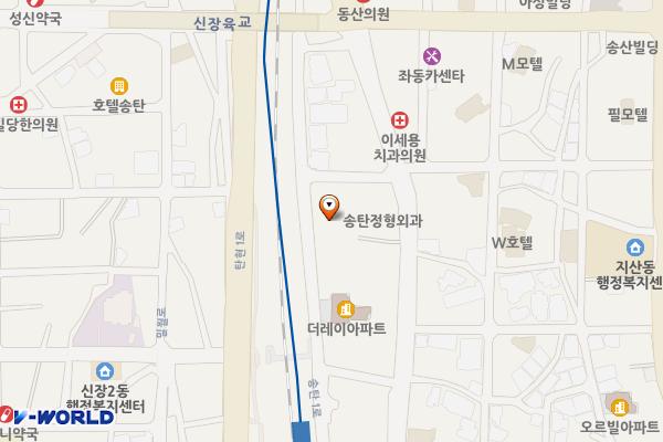 평택 대양아리스타2차 위치 지도 — 경기도 평택시 송탄1로 50
