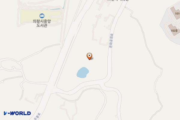 의왕시 고천문화공원 공영주차장 위치 지도 — 경기도 의왕시 문화공원로 27