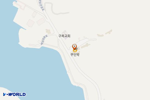 카페쿠 위치 지도 — 경상남도 창원시 마산합포구 구산면 해양관광로 1767