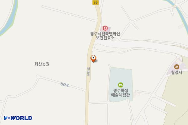 청마루숯불 위치 지도 — 경상북도 경주시 천북면 천강로 406
