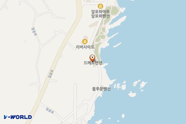 드메르카페 위치 지도 — 부산광역시 기장군 일광읍 일광로 582-48