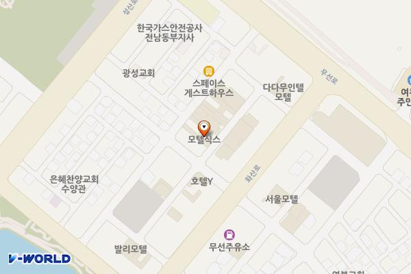 데일리호텔 위치 지도 — 전남광주통합특별시 여수시 성산3길 21-3