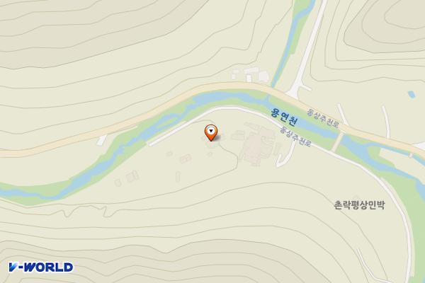 동상힐링캠핑장 위치 지도 — 전북특별자치도 완주군 동상면 동상주천로 160-25