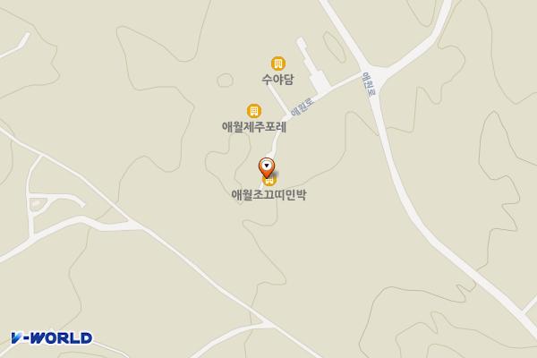 애월 조끄띠 민박 위치 지도 — 제주특별자치도 제주시 애월읍 애원로 636-41