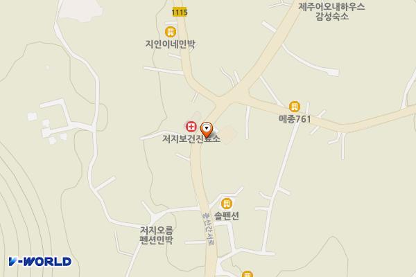 우리집다음에맛있는집양평해장국 위치 지도 — 제주특별자치도 제주시 한경면 중산간서로 3700
