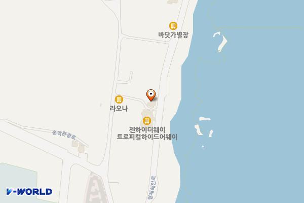 휘게호텔 위치 지도 — 제주특별자치도 서귀포시 대정읍 형제해안로 282-1