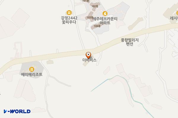 더비비스제주2 위치 지도 — 제주특별자치도 서귀포시 이어도로 760