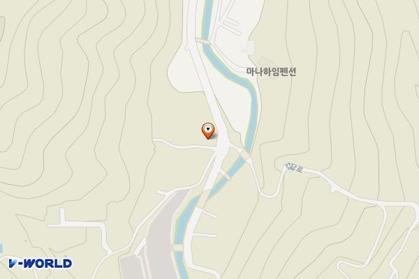 광덕산 산삼휴게소 위치 지도 — 충청남도 아산시 송악면 강당로 256