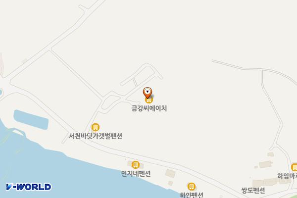 파인트리글램 위치 지도 — 충청남도 서천군 서면 갯벌체험로 295-12