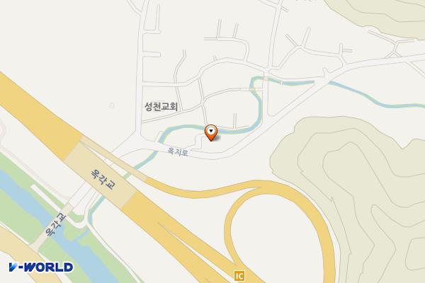 옥각리 마을회 위치 지도 — 충청북도 옥천군 옥천읍 옥지로 31
