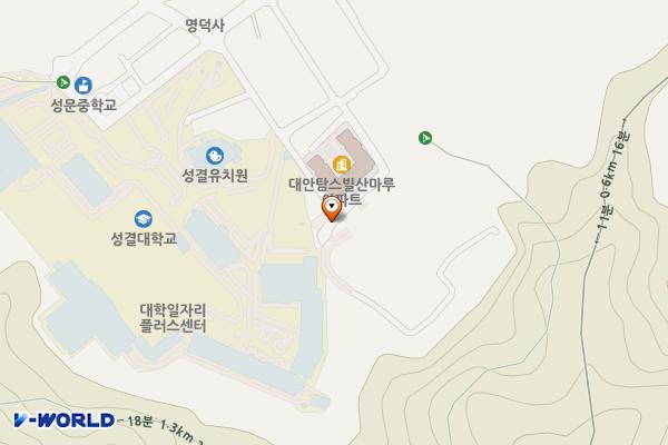 어반트리39 위치 지도 — 경기도 안양시 만안구 만안로 13