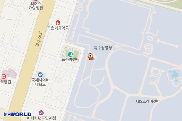 수원 어반파크 오피스 위치 지도 — 경기도 수원시 팔달구 중부대로154번길 24