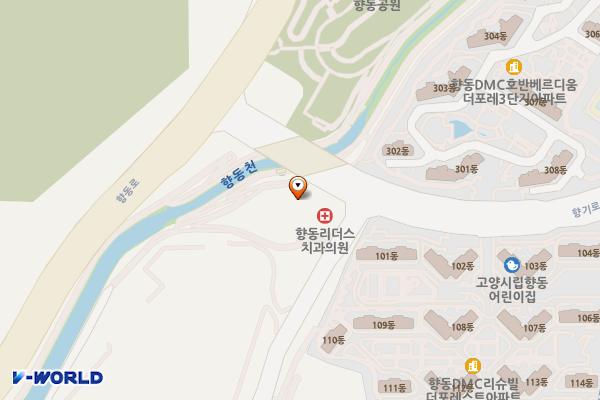 이브이모아 신축상가 위치 지도 — 경기도 고양시 덕양구 향기로 12