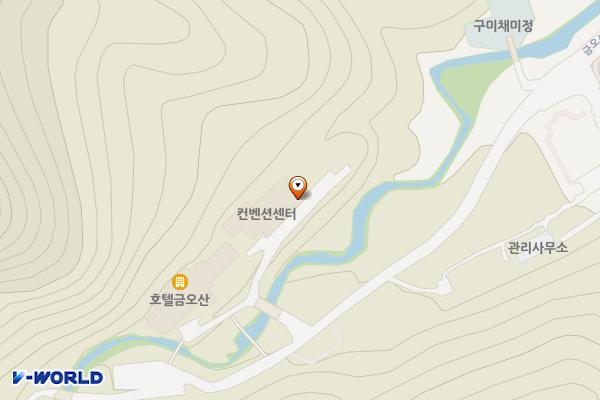 호텔금오산(급속) 위치 지도 — 경상북도 구미시 금오산로 400