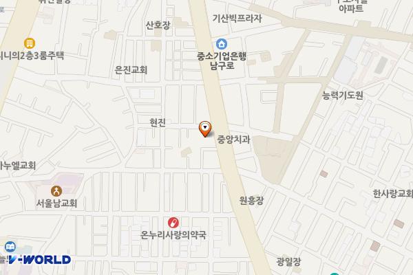 하나은행(구로) 급속 위치 지도 — 서울특별시 구로구 구로동로 115
