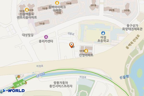 LH오피스텔 위치 지도 — 경기도 용인시 기흥구 어정로 149