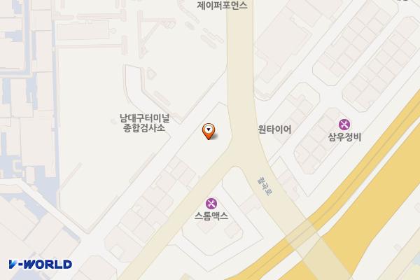 남대구IC지식산업센터 위치 지도 — 대구광역시 달서구 월곡로 495