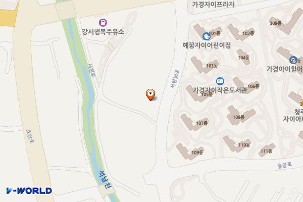 가경서현프라자 위치 지도 — 충청북도 청주시 흥덕구 가경동 639-1