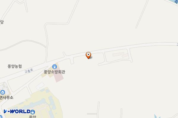풍양스크린골프연습장 위치 지도 — 전남광주통합특별시 고흥군 풍양면 고흥로 1202