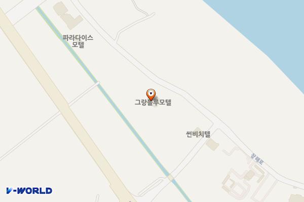 그랑블루 위치 지도 — 강원특별자치도 강릉시 창해로 269