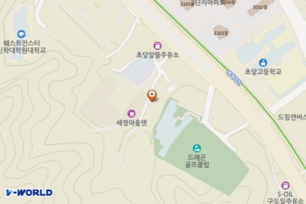 에스지스크린골프 위치 지도 — 경기도 용인시 기흥구 동백죽전대로175번길 13