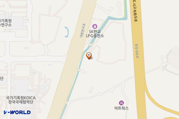 초이스EV스테이션 위치 지도 — 경기도 성남시 수정구 대왕판교로 850