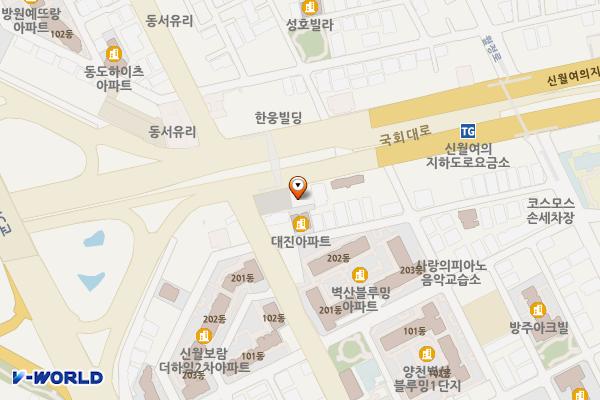 신월4동 위치 지도 — 서울특별시 양천구 신월동 411-1