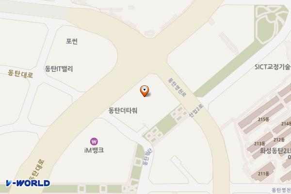 동탄코너원 위치 지도 — 경기도 화성시 동탄영천로 131