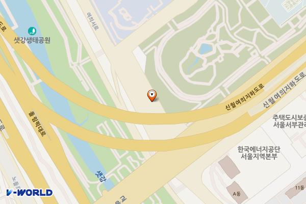 여의도공원 위치 지도 — 서울특별시 영등포구 여의도동