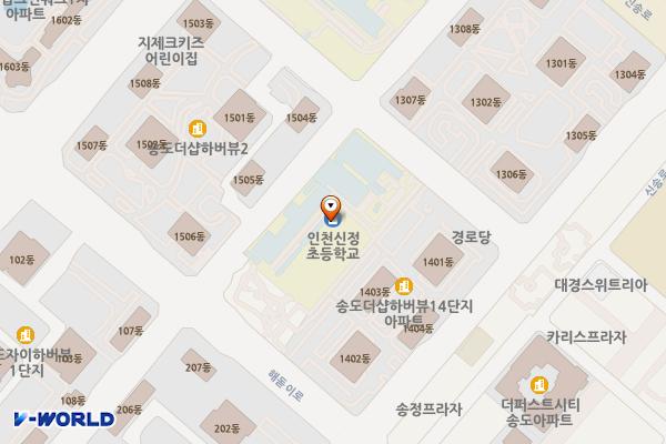 소래초등학교 위치 지도 — 인천광역시 남동구 장도로 2