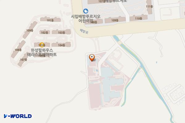 모산중학교 위치 지도 — 충청남도 아산시 배방읍 배방로 90