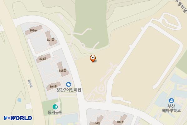 정관어린이도서관 위치 지도 — 부산광역시 기장군 정관읍 모전로 7