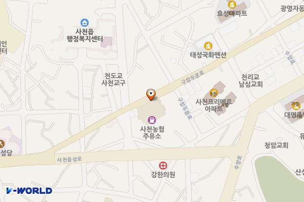 사천농협연합하나로마트 위치 지도 — 경상남도 사천시 사천읍 구암두문로 24