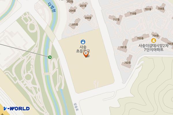 금송초등학교 위치 지도 — 경상남도 양산시 동면 외송로 29