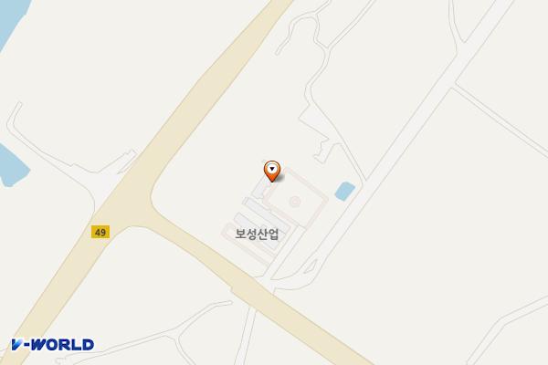 서남해안기업도시개발 위치 지도 — 전남광주통합특별시 해남군 산이면 관광레저로 1998