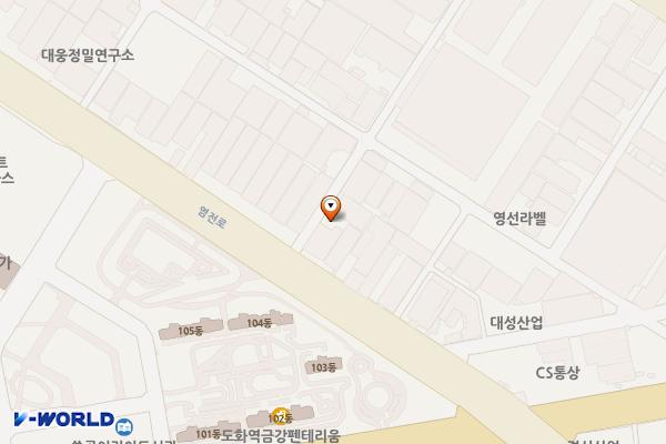 테스트충전소 위치 지도 — 인천광역시 미추홀구 염전로 191