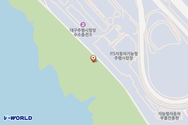 대구시_지능형자동차부품진흥원 위치 지도 — 대구광역시 달성군 구지면 국가산단서로 201