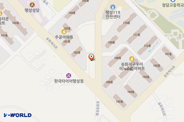 포르쉐 데스티네이션 투썸플레이스 평택팽성점 위치 지도 — 경기도 평택시 팽성읍 팽성송화로 153