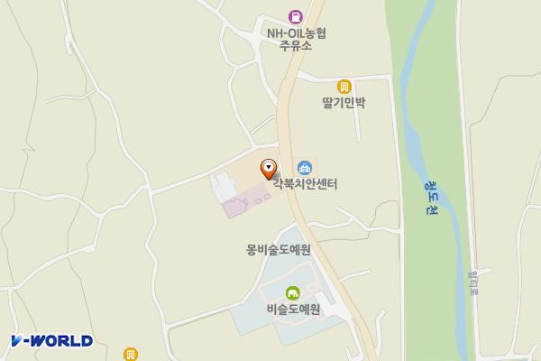 청도각북면 사무소 위치 지도 — 경상북도 청도군 각북면 헐티로 801