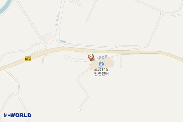 해남소방서 고금119안전센터 위치 지도 — 전남광주통합특별시 완도군 고금면 고금동로 266