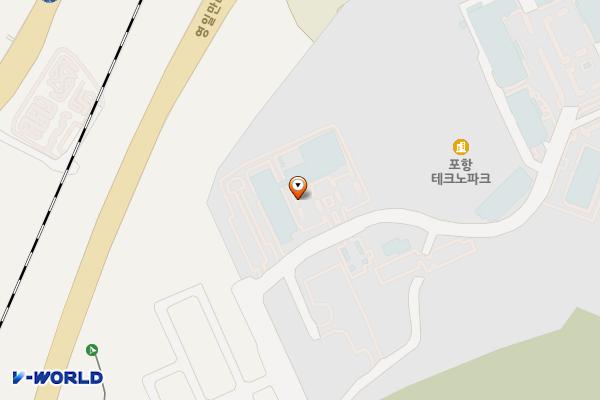 포항테크노파크 위치 지도 — 경상북도 포항시 남구 지곡로 394