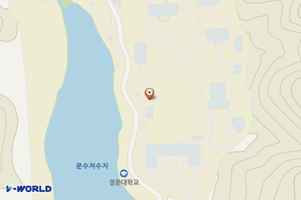 경운대학교 위치 지도 — 경상북도 구미시 산동읍 강동로 730