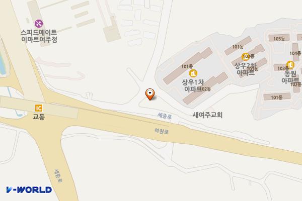 대명공업사 대명렉카 위치 지도 — 경기도 여주시 세종로 173-48