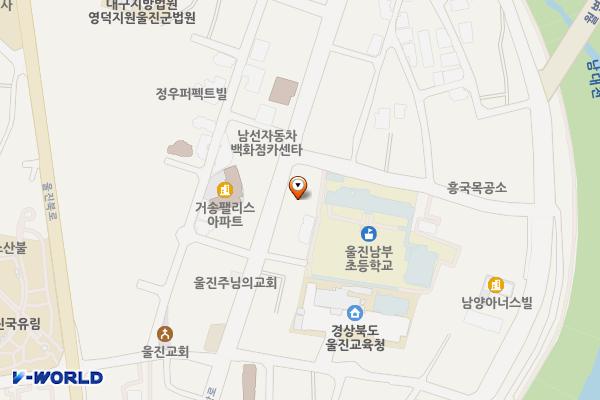 정승카정비 위치 지도 — 경상북도 울진군 울진읍 울진중앙로 58