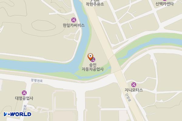 송민자동차 공업사 위치 지도 — 충청북도 제천시 단양로 3381