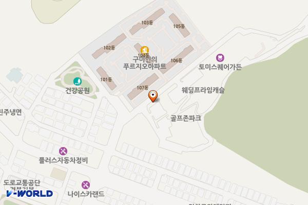 백운옥카페 위치 지도 — 경상북도 구미시 인동35길 40