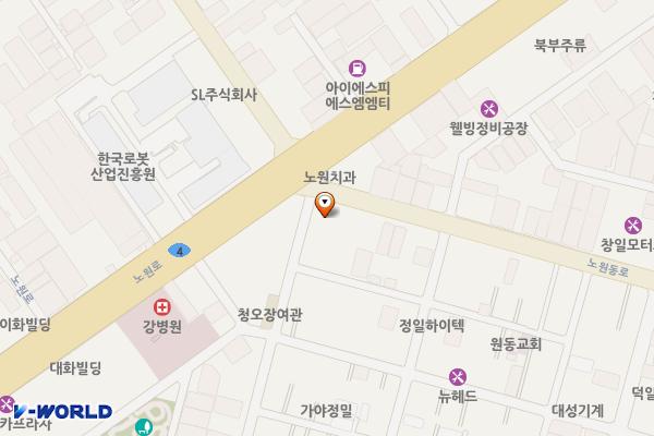 대구시_대구은행 3공단영업부지점 위치 지도 — 대구광역시 북구 노원동로 2