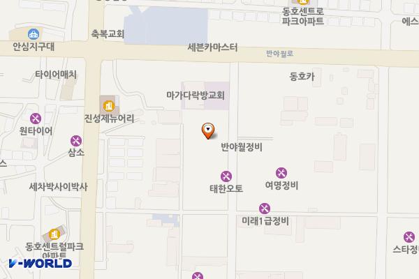 성일모터스 위치 지도 — 대구광역시 동구 안심로55길 53